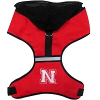 Pets First Nebraska Huskers Pet Hoodie Harness - Large
