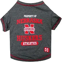 Pets First Nebraska Huskers Pet Tee Shirt - Large