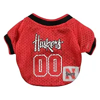 Pets First Nebraska Huskers Dog Jersey - Medium