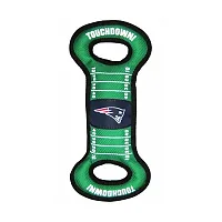 Pets First New England Patriots Field Pull Dog Toy