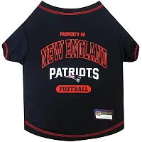Pets First New England Patriots Dog T-Shirt - Medium