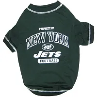 Pets First New York Jets Dog T-Shirt - Medium