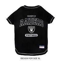 Pets First Oakland Raiders Dog T-Shirt - X-Large