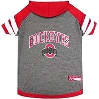 Pets First Ohio State Buckeyes Pet Hoodie T-Shirt - Large