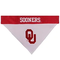 Pets First Oklahoma Sooners Pet Reversible Bandana - L/XL