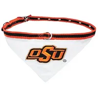 Pets First Oklahoma State Dog Collar Bandana - Large