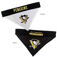 Pets First Pittsburgh Penguins Pet Reversible Bandana - L/XL