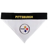Pets First Pittsburgh Steelers Pet Reversible Bandana - L/XL