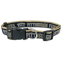Pets First Pittsburgh Panthers Pet Collar by Pets First - Medium