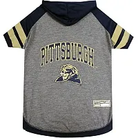 Pets First Pittsburgh Panthers Pet Hoodie T-Shirt - Medium