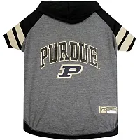 Pets First Purdue Boilermakers Pet Hoodie T-Shirt - Medium