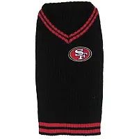 Pets First San Francisco 49ers Dog Sweater - Large
