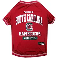 Pets First South Carolina Gamecocks Pet Tee Shirt - Medium