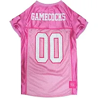 Pets First South Carolina Gamecocks Pink Pet Jersey - Small