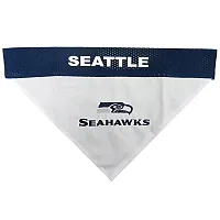 Pets First Seattle Seahawks Pet Reversible Bandana - L/XL
