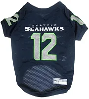 Pets First Seattle Seahawks &quot;12th Man&quot; Pet Jersey - Medium
