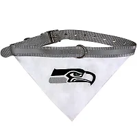 Pets First Seattle Seahawks Dog Collar Bandana - Large