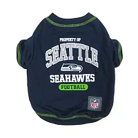 Pets First Seattle Seahawks Pet T-Shirt - X-Small