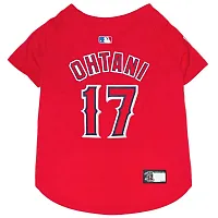 Pets First Shohei Ohtani #17 Pet Jersey - XL