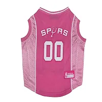 Pets First San Antonio Spurs Pink Pet Jersey - X-Small