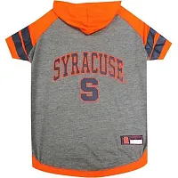 Pets First Syracuse Orange Pet Hoodie T-Shirt - Medium