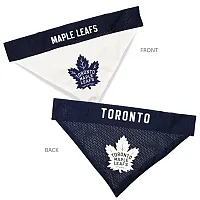Pets First Toronto Maple Leafs Pet Reversible Bandana - S/M