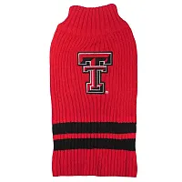 Pets First Texas Tech Red Raiders Dog Sweater - Medium