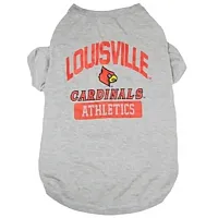 Pets First Louisville Cardinals Pet Tee Shirt - Medium