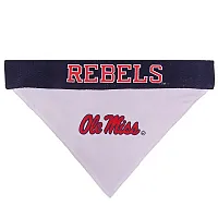 Pets First Ole Miss Rebels Pet Reversible Bandana - S/M