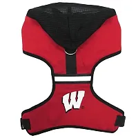 Pets First Wisconsin Badgers Pet Hoodie Harness - Large