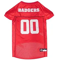 Pets First Wisconsin Badgers Pet Jersey - Large