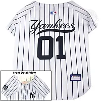 Pets First New York Yankees Pet Jersey - Large