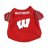 Pet Goods Manufacturing Wisconsin Badgers Collegiate Pet Jersey - Small