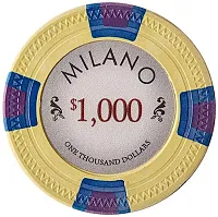 Milano 10 Gram Clay (25 Pack) BRY001015U