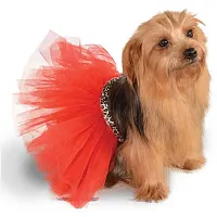 Rubie's Costume Co Red Leopard Tutu Pet Costume - M/L