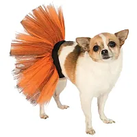 Rubie's Costume Co Orange & Black Tutu Pet Costume - M/L