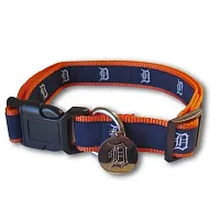 SportyK9 Detroit Tigers Alternate Style Pet Collar - Small