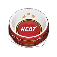 SportyK9 Miami Heat Dog Bowl - Small