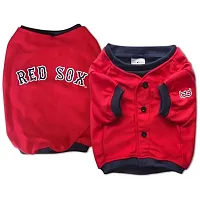 SportyK9 Boston Red Sox Alternate Style Red Jersey - Small