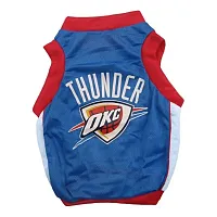 SportyK9 Oklahoma City Thunder Alternate Style Pet Jersey - Small