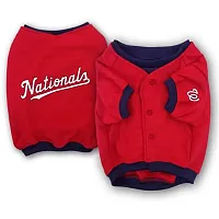 SportyK9 Washington Nationals Pet Jersey - Large