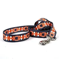 Little Earth Productions Chicago Bears Argyle Nylon Leash - X-Small
