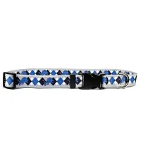 Little Earth Productions Detroit Lions Argyle Nylon Collar - Small