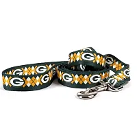 Little Earth Productions Green Bay Packers Argyle Nylon Leash - X-Small