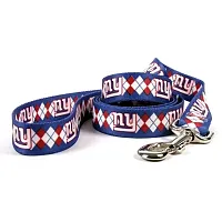 Little Earth Productions New York Giants Argyle Nylon Leash - X-Small