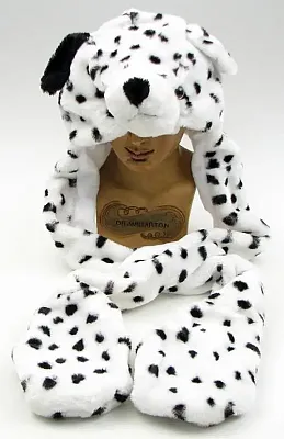 Large Dalmation Plush Hat 0126-10A-DAL