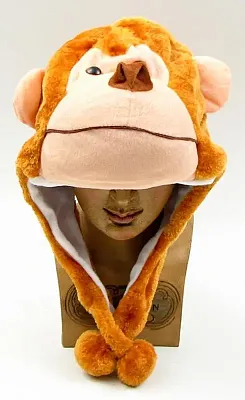 Kids Monkey Plush Hat 0126-10K-MONKEY