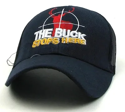 Blue Buck Stops Here Cap 0126-2345