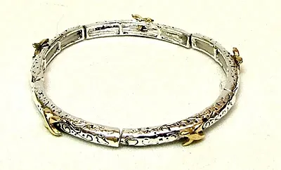 Stackable Stretch Bangle Gold X 015-2075