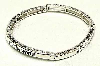 Stackable Stretch Bangle-For The World 015-2740
